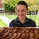 The Publican pastry chef Dana Cree and her brown-butter bacon chocolate chip cookies. (Photo: Kevin Pang)
